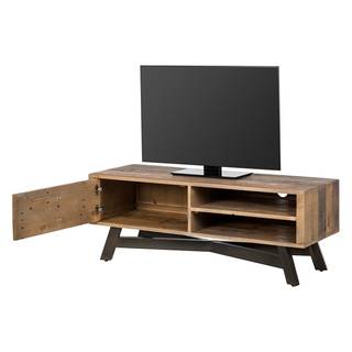 Tv-meubel TAMATI 130 cm massief pijnboomhout