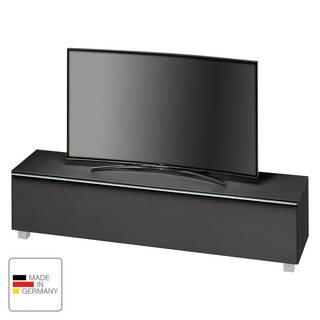 TV-Lowboard Soundconcept I Schwarz - 140 cm - Schwarz - Breite: 140 cm