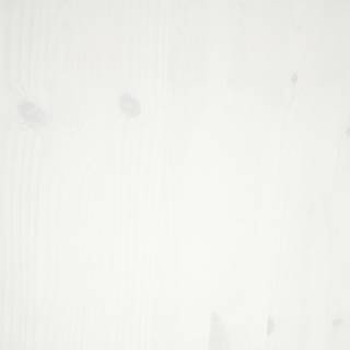 Massivholz-Doppelbett Cenan Kiefer massiv - Weiß gebeizt & lackiert - Liegefläche: 200 x 200 cm