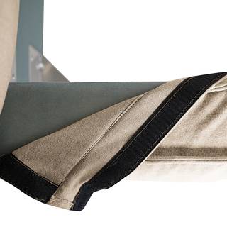 Letto imbottito Kinx Tessuto - Tessuto KINX: beige - 180 x 200cm