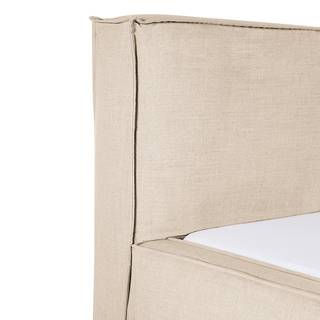 Letto imbottito Kinx Tessuto - Tessuto KINX: beige - 180 x 200cm