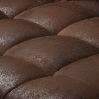 Big-Sofa Naomi Antiklederoptik - Microfaser Goda: Bisonbraun