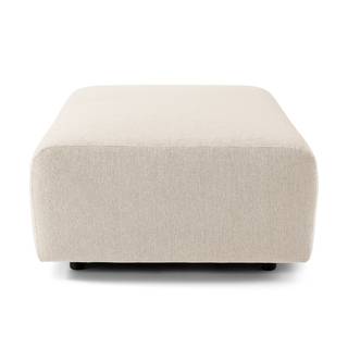 Poggiapiedi Finny Tessuto Saia: beige