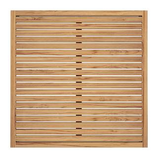 Repose-pieds TEAKLINE Tissu / Teck massif - Anthracite