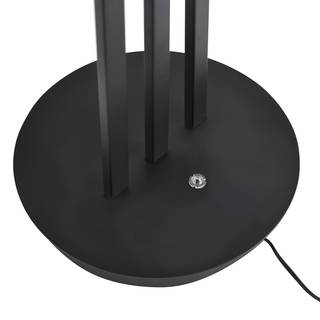 LED-staande lamp Wave I plexiglas/ijzer - 3 lichtbronnen