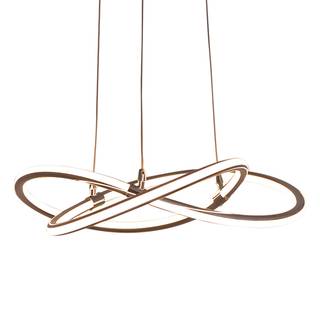 LED-Pendelleuchte Simply Satin Acryglas / Stahl  - 1-flammig