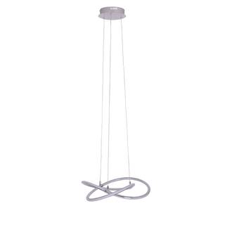 LED-Pendelleuchte Simply Satin Acryglas / Stahl  - 1-flammig