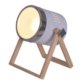 Tafellamp Tun massief eikenhout / plexiglas  - 1 lichtbron - Wit