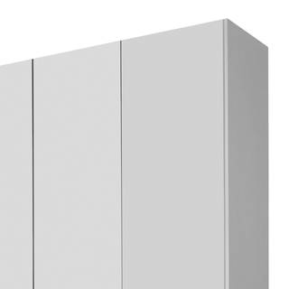 Draaideurkast Mainz Alpinewit - Breedte: 271 cm - Zonder spiegeldeuren