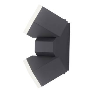LED-Wandleuchte Ryan Acrylglas / Aluminium - Tiefe: 25 cm