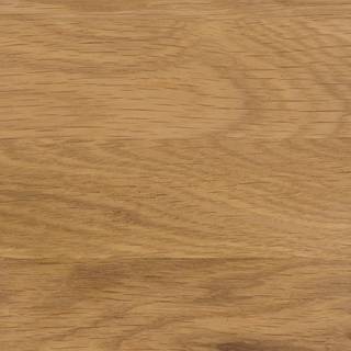 Highboard Vilela II Eiche teilmassiv - Eiche Bianco / Eiche Bianco Dekor - Glastür rechts
