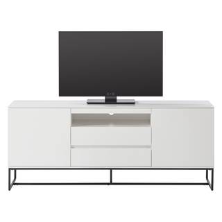 Tv-meubel Zaddy I wit/zwart - Wit