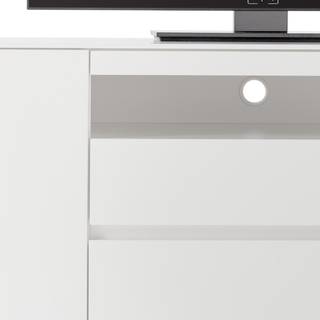 Tv-meubel Zaddy I wit/zwart - Wit