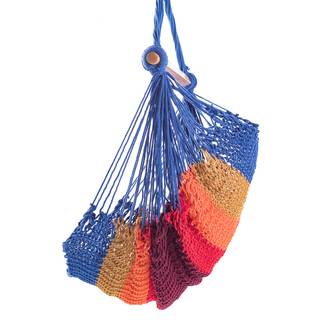 Hangstoel Okola katoenen touw/massief beukenhout - meerdere kleuren