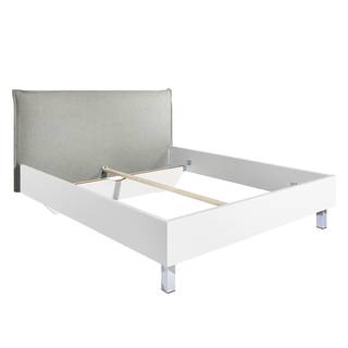 Lit SKØP II Gris clair / Blanc - 160 x 200cm