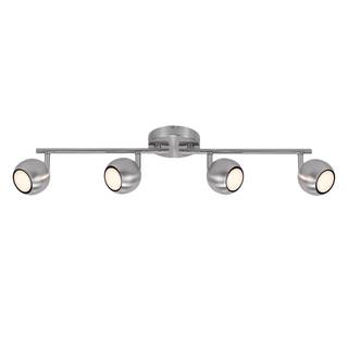 LED-Deckenleuchte Chicago Stahl - Flammenanzahl: 4