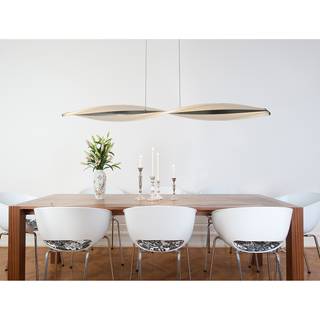 LED-hanglamp Nina Plexiglas/roestvrij staal - 1 lichtbron