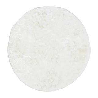 Tapis en peau Tender Circle Tissu mélangé - Blanc vintage