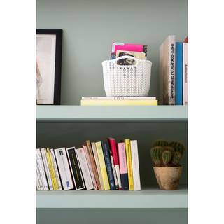 Opbergboxen Knit L (set van 3) Kunststof - Licht beige
