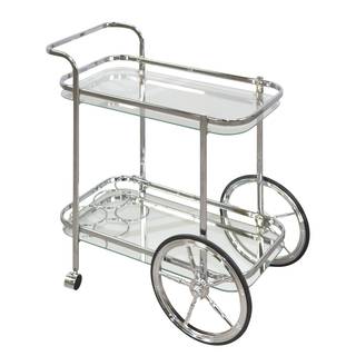 Serveerwagen Buddina II chroomkleurig