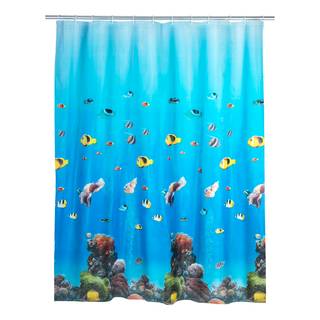 Duschvorhang Ocean Multicolor - Textil - 180 x 200 cm