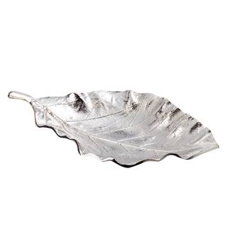 Dekoschale Caucaia (2-teilig) Aluminium - Silber
