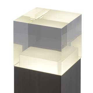 LED-Wegeleuchte Leah Acrylglas / Edelstahl - 1-flammig
