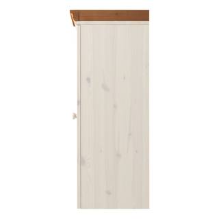 Hängeschrank Lillehammer I Kiefer massiv - Kiefer Weiß / Kiefer Honig - Breite: 100 cm