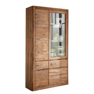Vitrinenschrank Gaspar Sheesham massiv