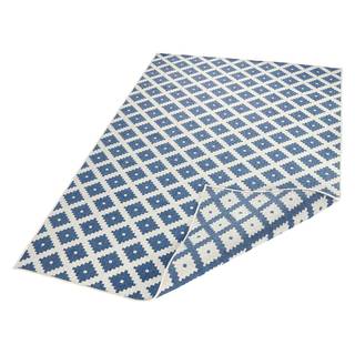 In- & outdoorvloerkleed Nizza polypropeen - Jeansblauw - 200 x 290 cm
