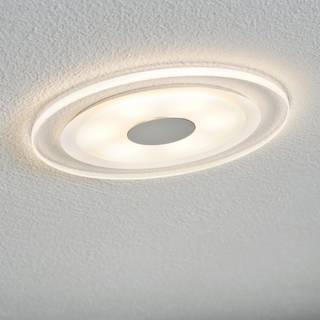 LED-inbouwlamp Whirl plexiglas / aluminium - 3 lichtbronnen