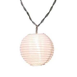 Guirlande lumineuse Mobile Lampion Silicone / Papier - 7 ampoules