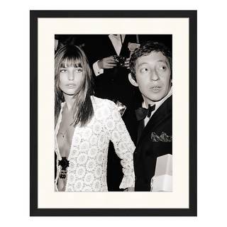Bild Serge Gainsbourg and Jane Birkin Buche massiv / Plexiglas - 42 x 52 cm