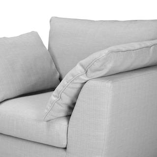 Fauteuil Wiers Tissu - Gris clair