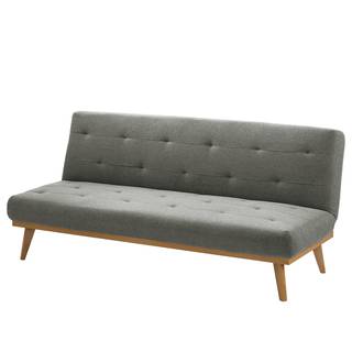 Divano letto Lubei Tessuto - Grigio