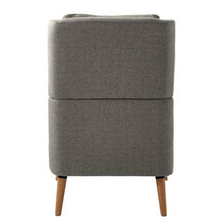 Sessel Goor Webstoff - Grau - Grau