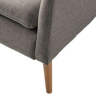 Sessel Goor Webstoff - Grau - Grau