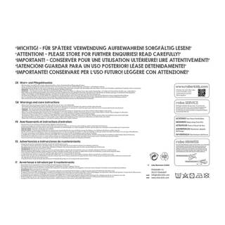 Stubenbettmatratze Air Balance Premium Grau - 40 x 90 cm