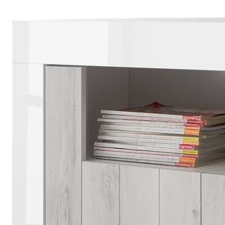 Buffet Urbino Gris clair / Blanc