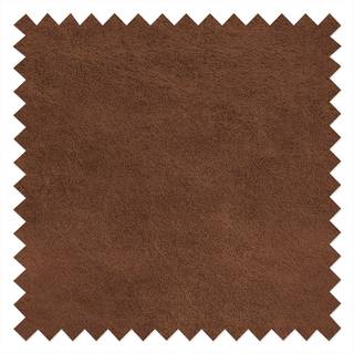 Canapé Kups I (3 places) Velours - Tissu composite Esha: Cognac