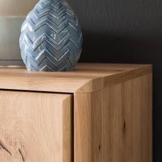 Tv-meubel Coulogne I balkeneikenhouten look/antracietkleurig - Breedte: 179 cm