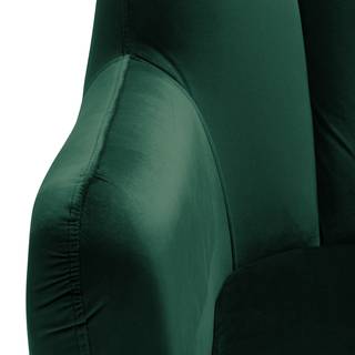 Canapé Polva I (2 places) Velours - Velours Ravi: Vert vieilli