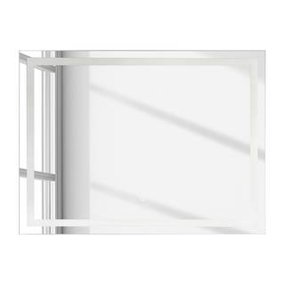 Badspiegel Frame Light Inklusive Beleuchtung - 80 x 60 cm