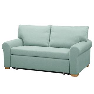 Canapé convertible Latina Country Deluxe Tissage à plat - Bleu pastel - Largeur : 165 cm