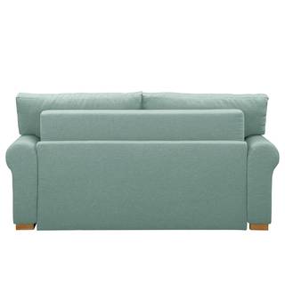 Canapé convertible Latina Country Deluxe Tissage à plat - Bleu pastel - Largeur : 165 cm