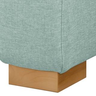 Canapé convertible Latina Country Deluxe Tissage à plat - Bleu pastel - Largeur : 165 cm