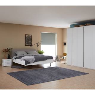 Hochflorteppich Pure Webstoff - Türkis - 160 x 230 cm
