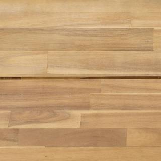 Tuinbank EDGEWOOD - 180 cm massief acaciahout/ijzer - bruin/zwart