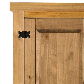 Drehtürenschrank Finca Rustica II Kiefer massiv - Kiefer Natur - Breite: 101 cm