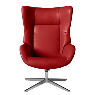 Relaxsessel Salla Echtleder - Echtleder Daleb: Rot